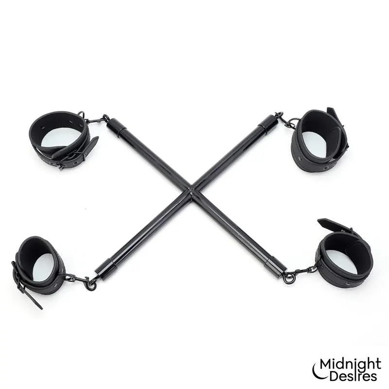 Barra Rígida con Esposas · MIDNIGHT DESIRES · Esposas y Ataduras — Foto 3
