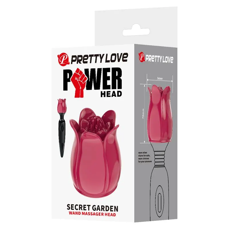 Flower Wand Cabezal para Masajeador Power Wand · PRETTYLOVE · Accesorios y Sets — photo 9