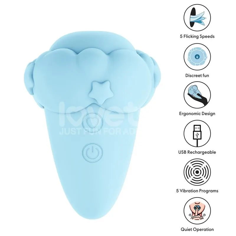 Flicker Estimulador con Flicking Azul · LOVETOY · Estimuladores de Clítoris — Foto 2