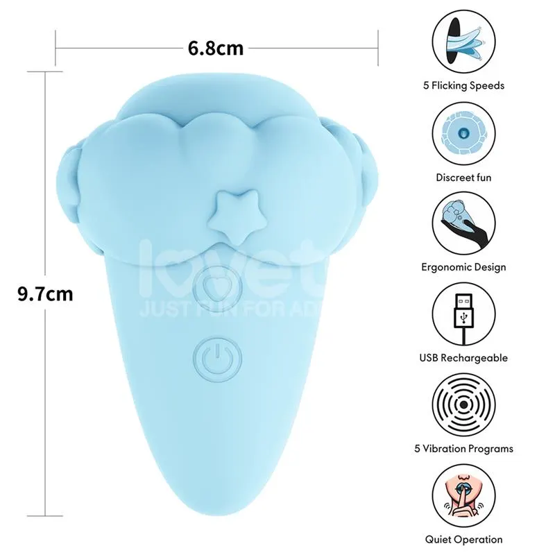 Flicker Estimulador con Flicking Azul · LOVETOY · Estimuladores de Clítoris — Foto 16