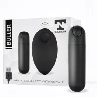 Buller Bala Vibradora Control Remoto USB Negro · TARDENOCHE · Huevos y Balas Vibradoras