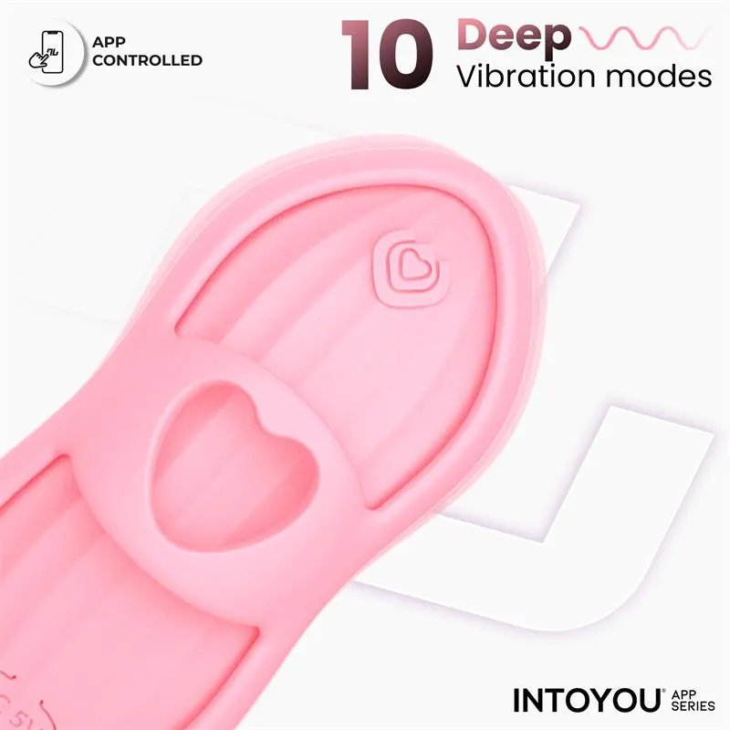 Laia Estimulador de Dedo con Calor y Funda con APP Rosa · INTOYOU APP SERIES · Vibradores — Foto 4