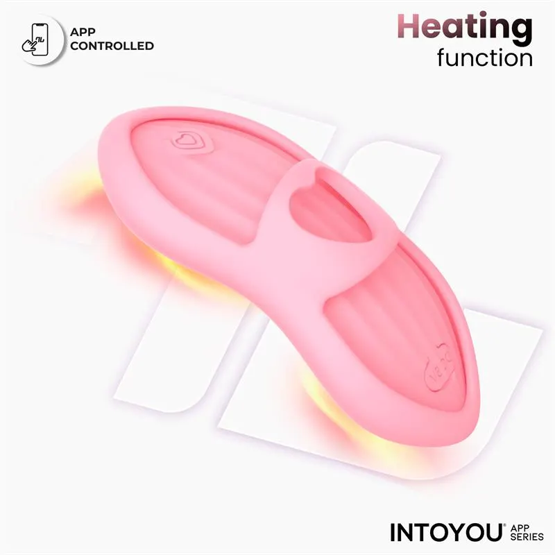 Laia Estimulador de Dedo con Calor y Funda con APP Rosa · INTOYOU APP SERIES · Vibradores — Foto 5