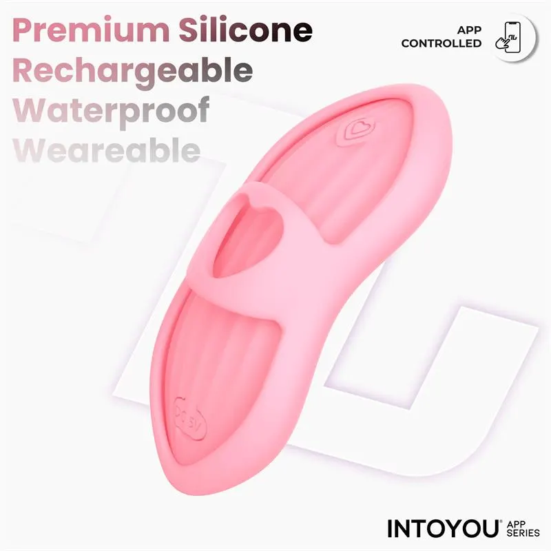Laia Estimulador de Dedo con Calor y Funda con APP Rosa · INTOYOU APP SERIES · Vibradores — Foto 6