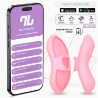 Laia Estimulador de Dedo con Calor y Funda con APP Rosa · INTOYOU APP SERIES · Vibradores