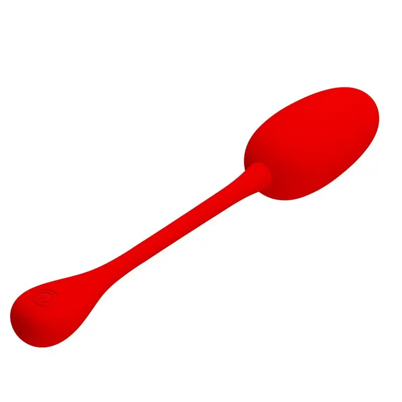 Knucker Huevo Vibrador Rojo · PRETTYLOVE · Huevos y Balas Vibradoras — photo 4