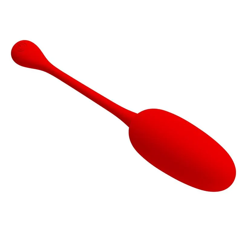 Knucker Huevo Vibrador Rojo · PRETTYLOVE · Huevos y Balas Vibradoras — photo 5