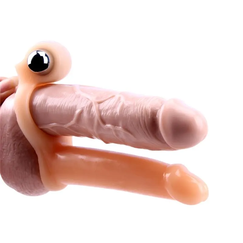Funda para el Pene con Vibracion 15.5 cm Natural · CHISA · Vibradores — Foto 2