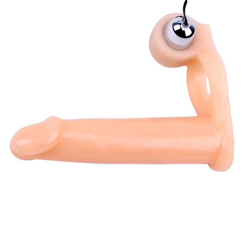 Funda para el Pene con Vibracion 15.5 cm Natural · CHISA · Vibradores — Foto 4