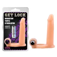 Funda para el Pene con Vibracion 15.5 cm Natural · CHISA · Vibradores