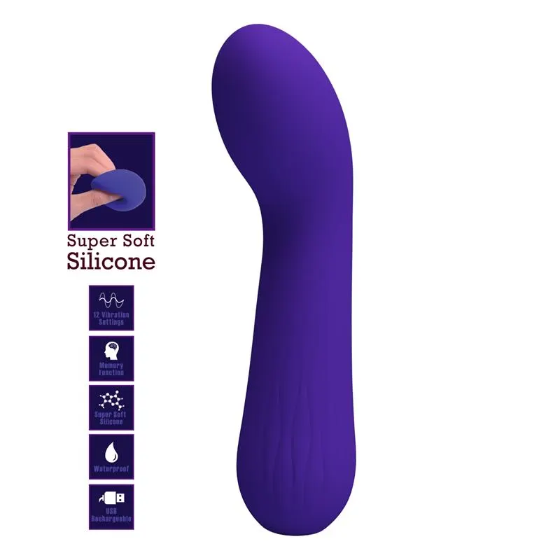 Faun Vibrador Púrpura · PRETTYLOVE · Estimuladores de Clítoris
