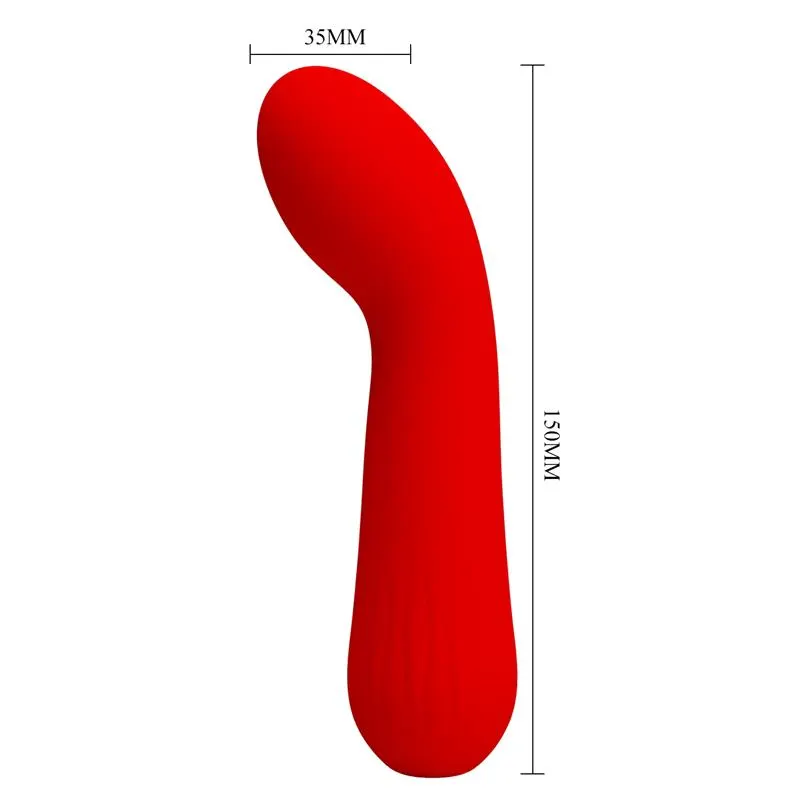 Faun Vibrador Rojo · PRETTYLOVE · Estimuladores de Clítoris — Foto 11
