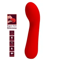 Faun Vibrador Rojo · PRETTYLOVE · Estimuladores de Clítoris