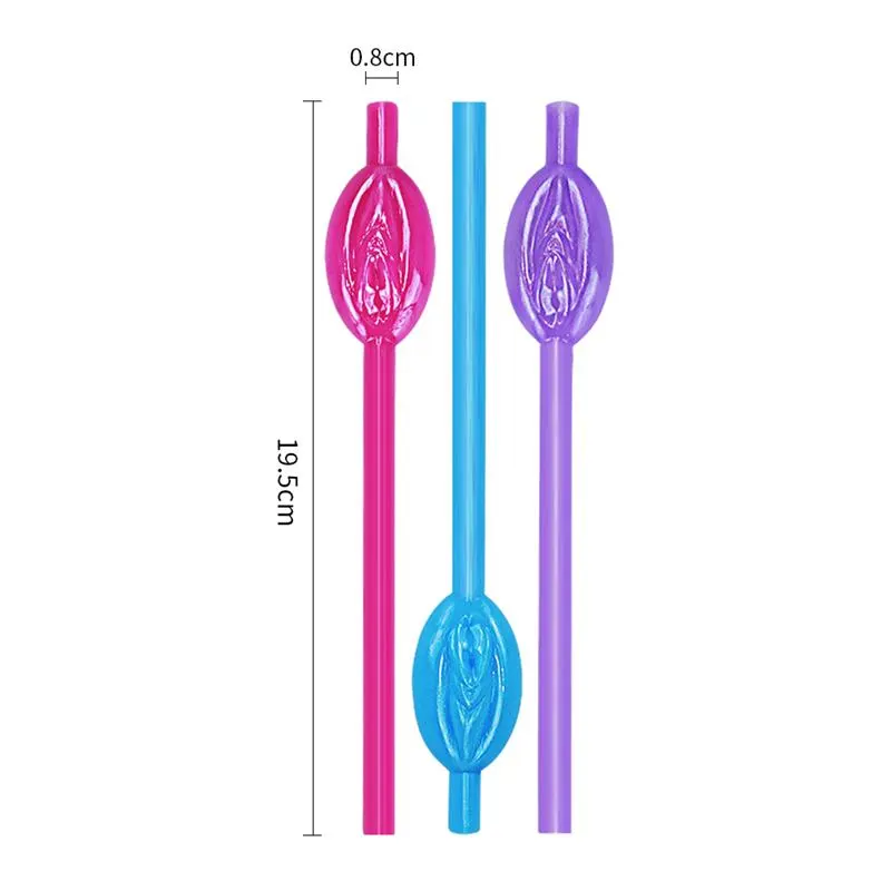 Pajita de Vagina Pack de 9 · LOVETOY · Juegos y Complementos Divertidos — Foto 5