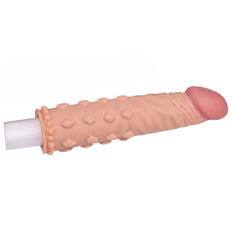 Funda para el Pene Add 2 Pleasure X Tender Natural · LOVETOY · LOVETOY · Fundas y Extensiones para el Pene — Foto 2