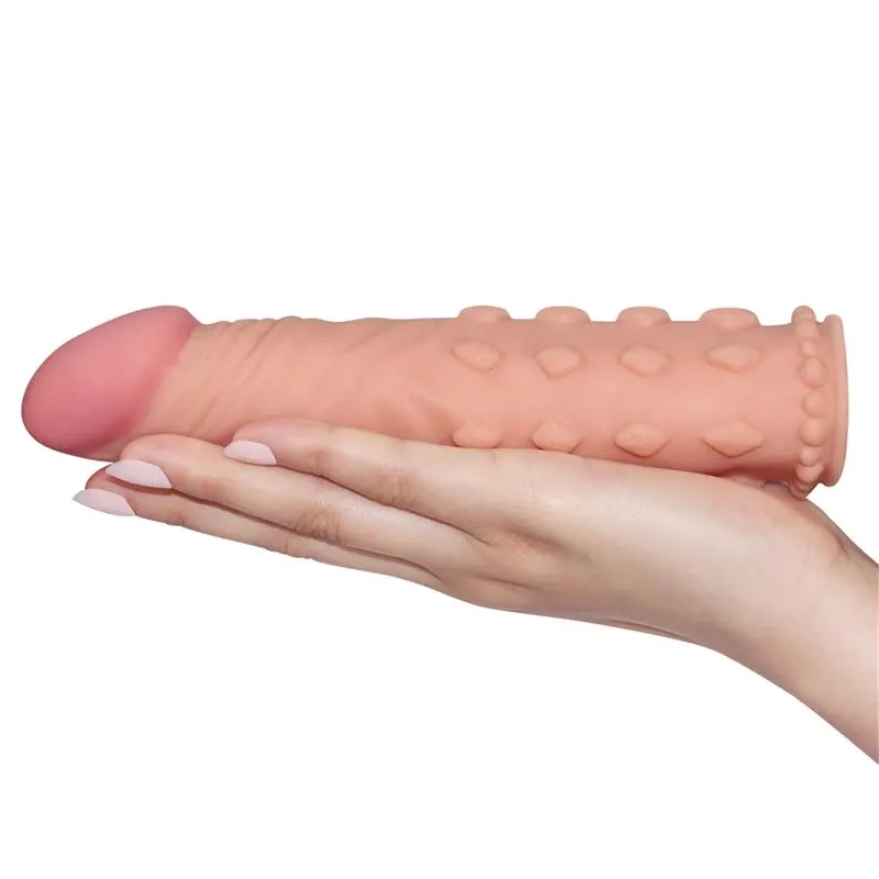 Funda para el Pene Add 2 Pleasure X Tender Natural · LOVETOY · LOVETOY · Fundas y Extensiones para el Pene — Foto 3
