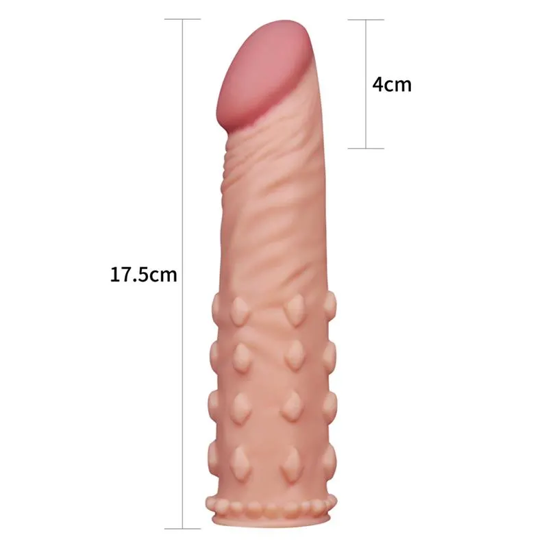 Funda para el Pene Add 2 Pleasure X Tender Natural · LOVETOY · LOVETOY · Fundas y Extensiones para el Pene — Foto 5