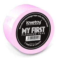 Cinta Bondage No Pegajosa Rosa · LOVETOY · Esposas y Ataduras