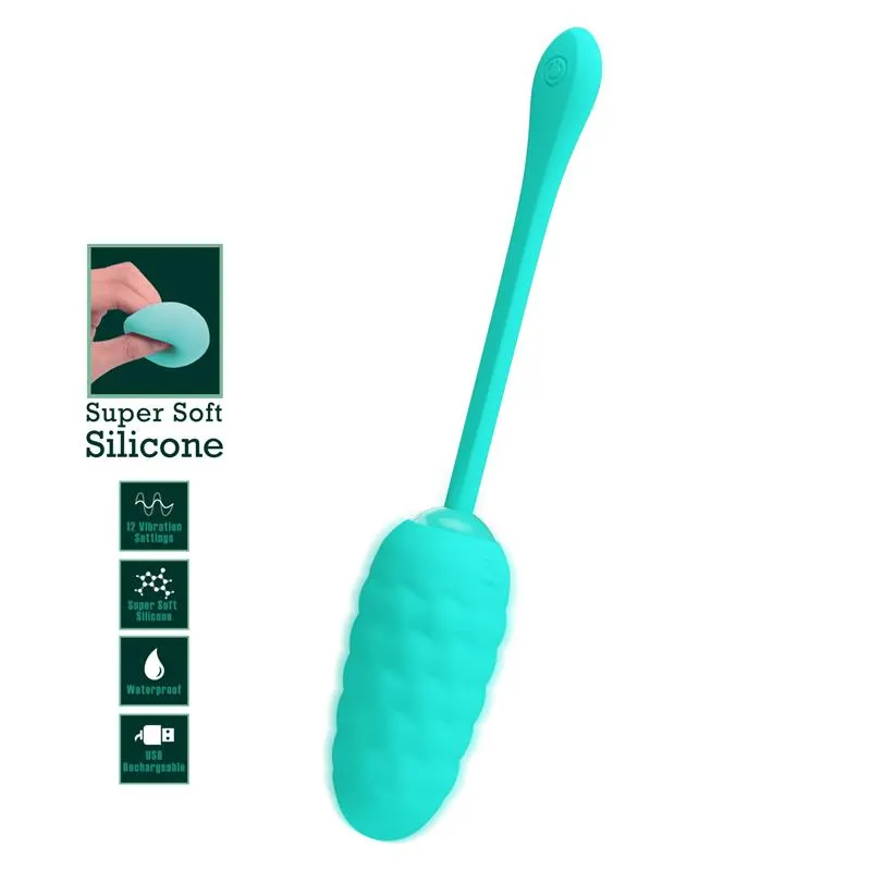 Marina Huevo Vibrador Verde · PRETTYLOVE · Huevos y Balas Vibradoras
