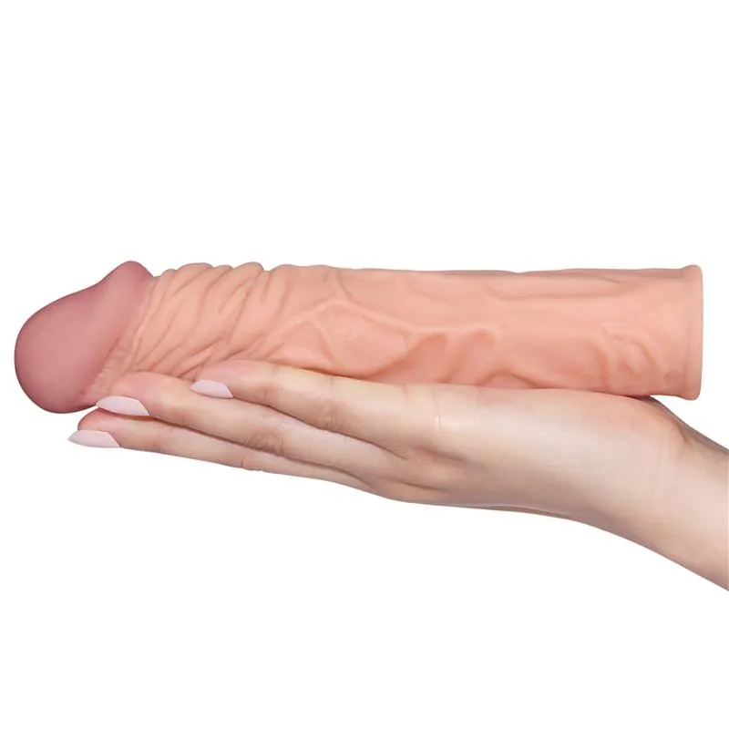 Funda para el Pene Add 2 Pleasure X Tender Natural · LOVETOY · LOVETOY · Fundas y Extensiones para el Pene — Foto 3