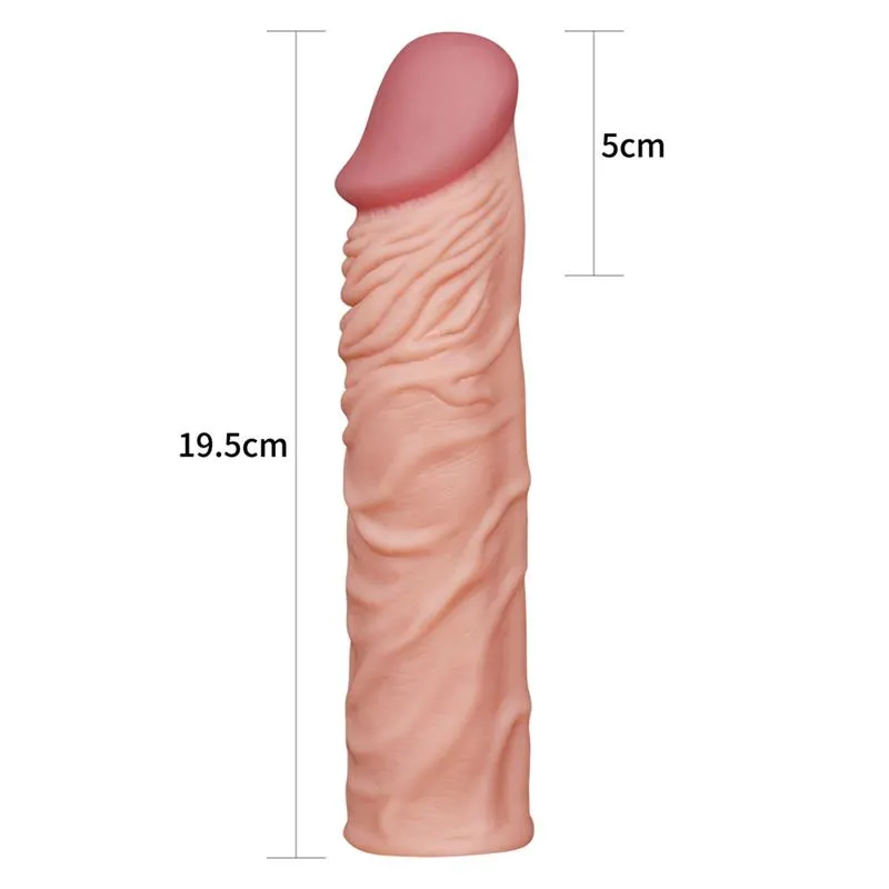 Funda para el Pene Add 2 Pleasure X Tender Natural · LOVETOY · LOVETOY · Fundas y Extensiones para el Pene — Foto 5