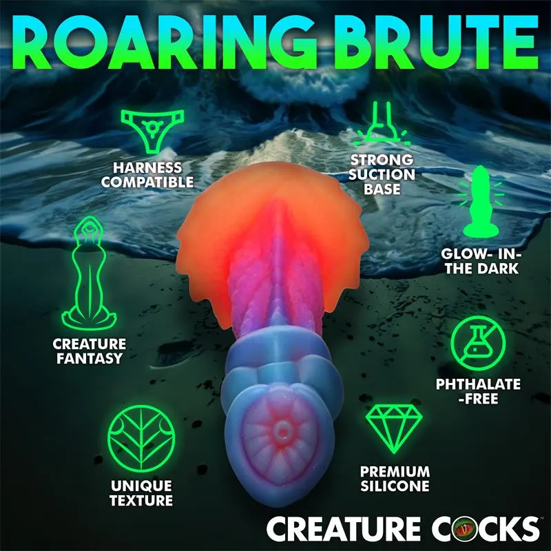 Aqua-Cock Dildo Brilla en la Oscuridad Silicona · CREATURE COCKS · Dildos — Foto 13