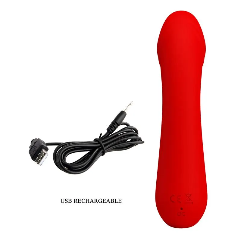 Cetus Vibrador Rojo · PRETTYLOVE · Estimuladores de Clítoris — photo 9
