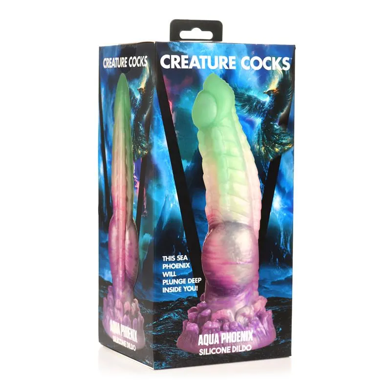 Aqua Phoenix Dildo Silicona · CREATURE COCKS · Dildos — photo 14