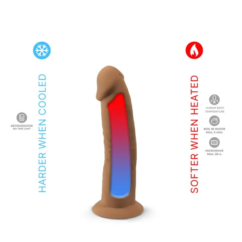 Dildo Dual Density Mod. 2 - 6 Caramel · SILEXD · Dildos — Foto 4