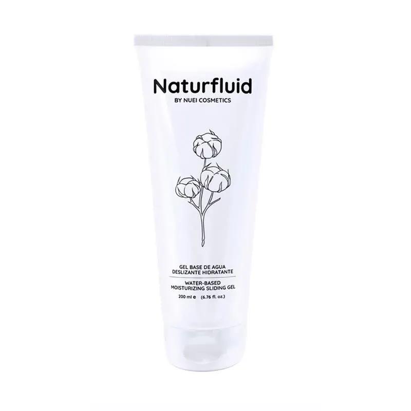 Naturfluid Gel Deslizamiento Base Agua Alta Densidad 200 ml · NUEI COSMETICS · Lubricantes