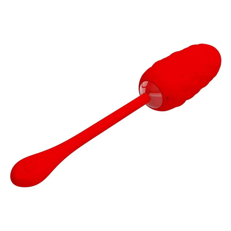 Marina Huevo Vibrador Rojo · PRETTYLOVE · Huevos y Balas Vibradoras — Foto 5