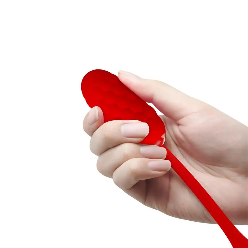 Marina Huevo Vibrador Rojo · PRETTYLOVE · Huevos y Balas Vibradoras — Foto 7