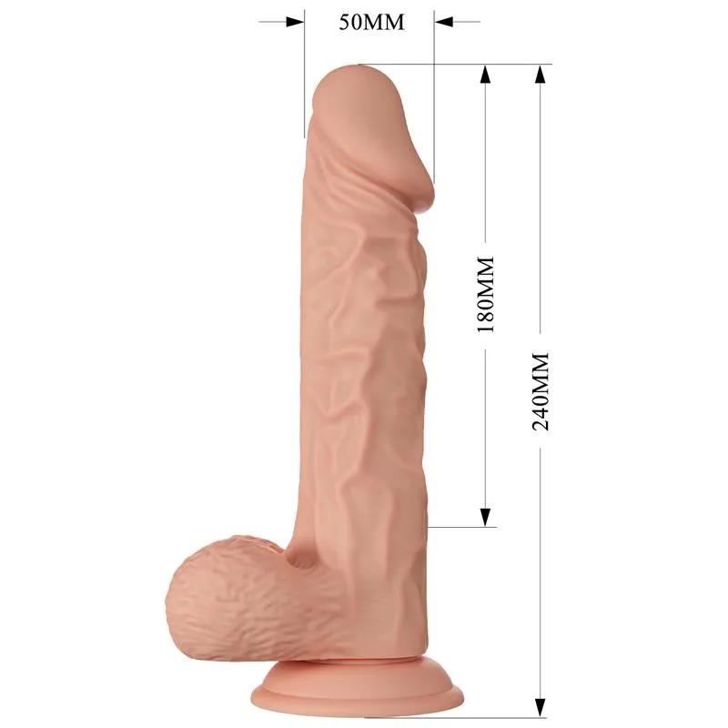 Dildo Realista con Ventosa Buraq 9.4 · BAILE · Dildos — Foto 8