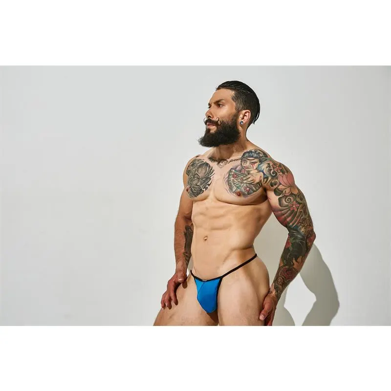 C4M02 Tanga Royal BlueOTS · CUT4MEN · Tangas y Braguitas — Foto 4