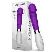 Louver Vibrador Silicona Púrpura · LATETOBED · Vibradores