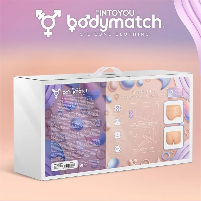 Bennie Braguita Vagina y Ano Realista Silicona Líquida Talla S · BODYMATCH · Accesorios y Sets — foto 5