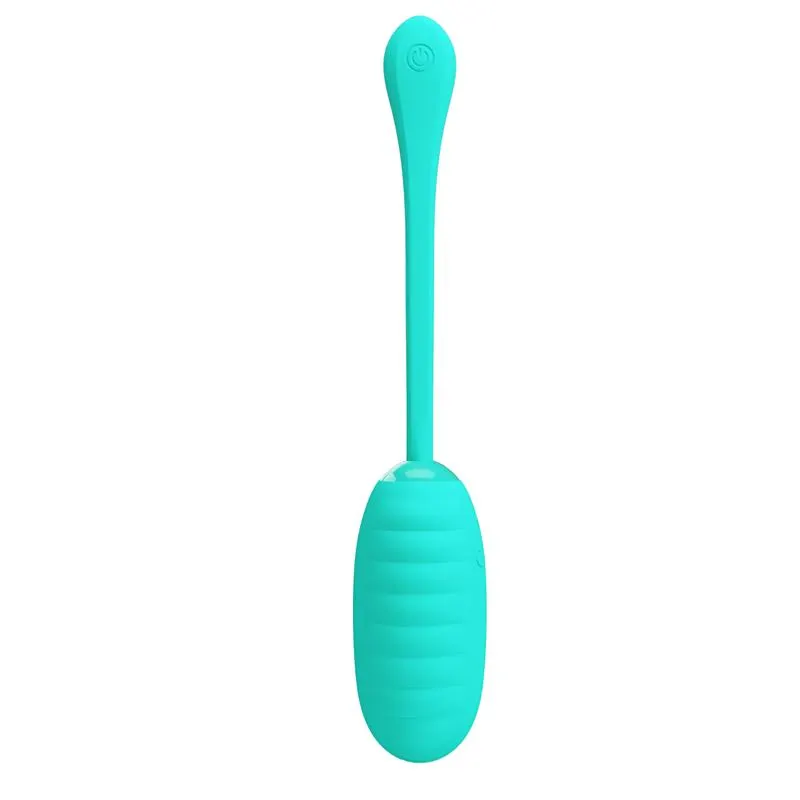 Kirk Huevo Vibrador Verde · PRETTYLOVE · Huevos y Balas Vibradoras — Foto 2