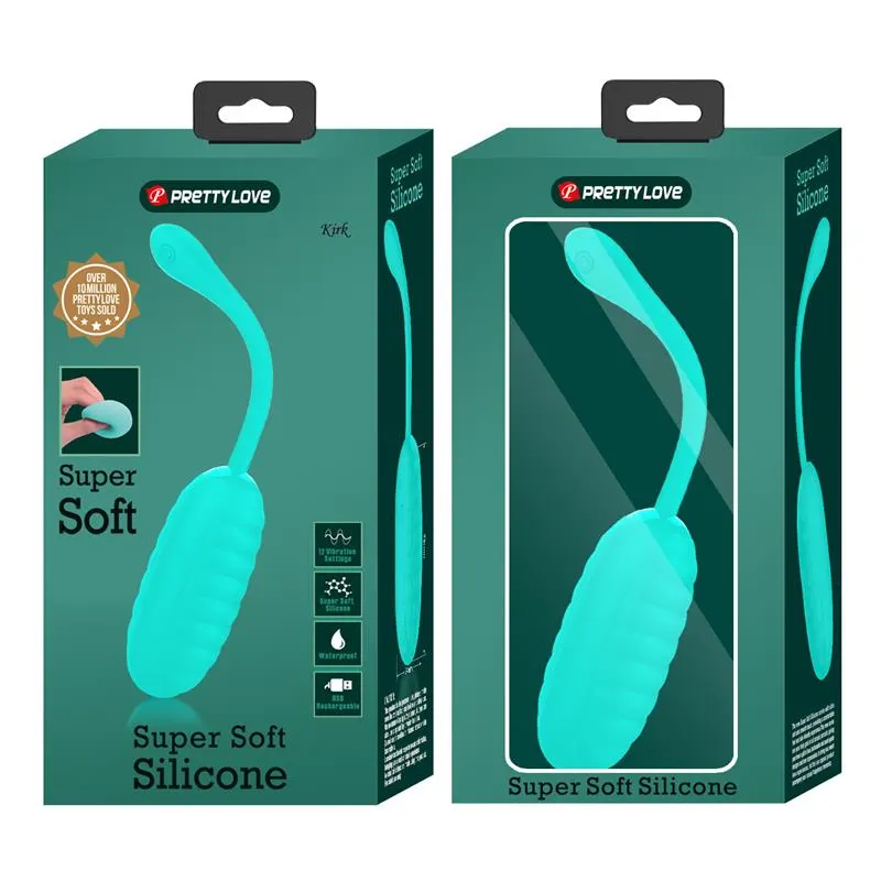 Kirk Huevo Vibrador Verde · PRETTYLOVE · Huevos y Balas Vibradoras — Foto 11
