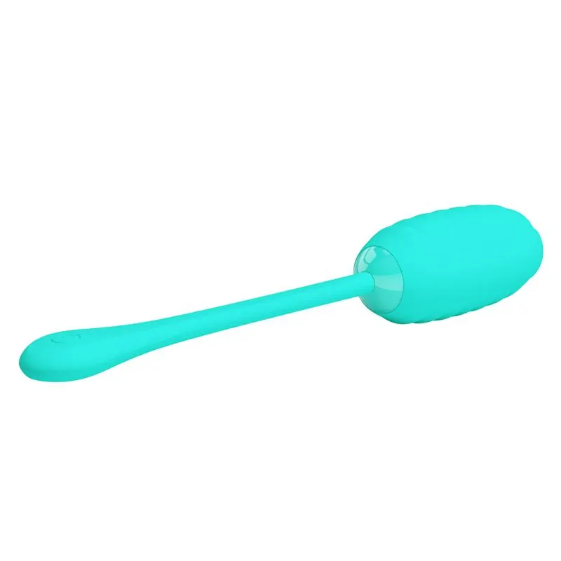 Kirk Huevo Vibrador Verde · PRETTYLOVE · Huevos y Balas Vibradoras — Foto 4