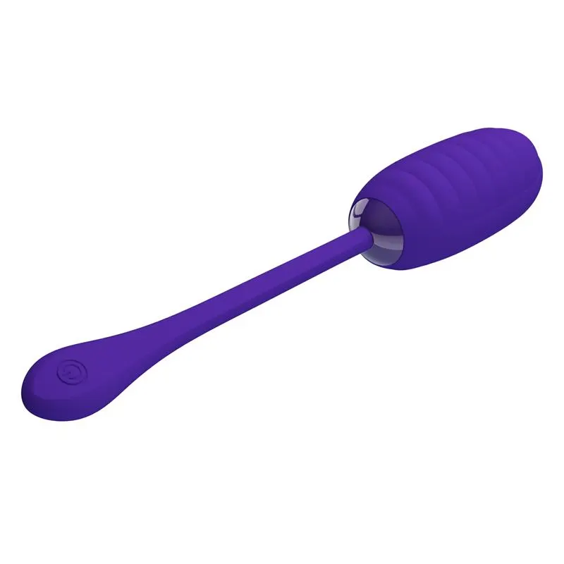 Kirk Huevo Vibrador Violeta · PRETTYLOVE · Huevos y Balas Vibradoras — Foto 6