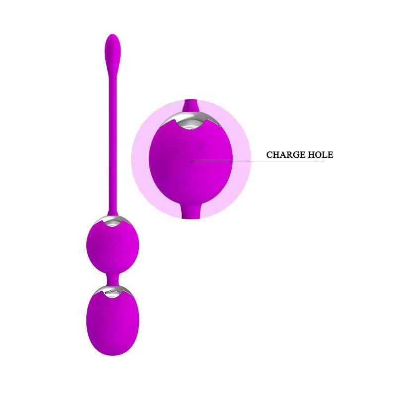 Bolas Vaginales con Vibración Willie Clave 25 · PRETTYLOVE · Bolas Chinas y Salud Femenina — Foto 8