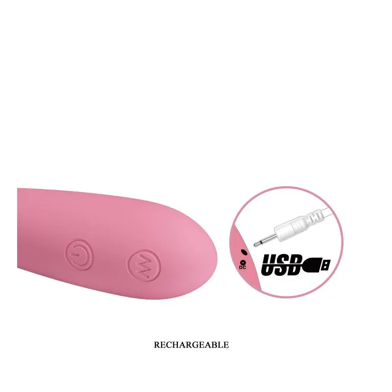 Vibrador Grace Color Rosa Claro CL50 · PRETTYLOVE · Vibradores — Foto 7