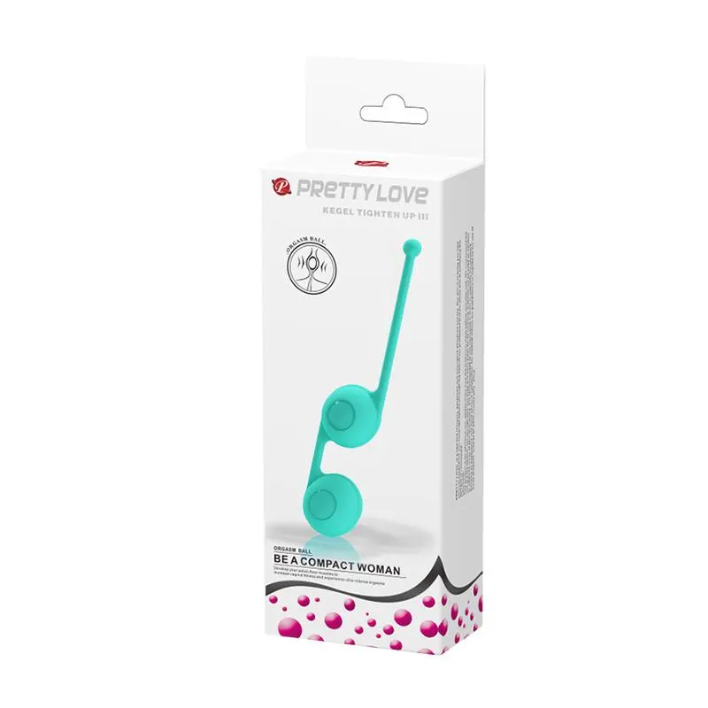 Bolas Kegel Tighten Up III Azul CL50 · PRETTYLOVE · Bolas Chinas y Salud Femenina — Foto 3