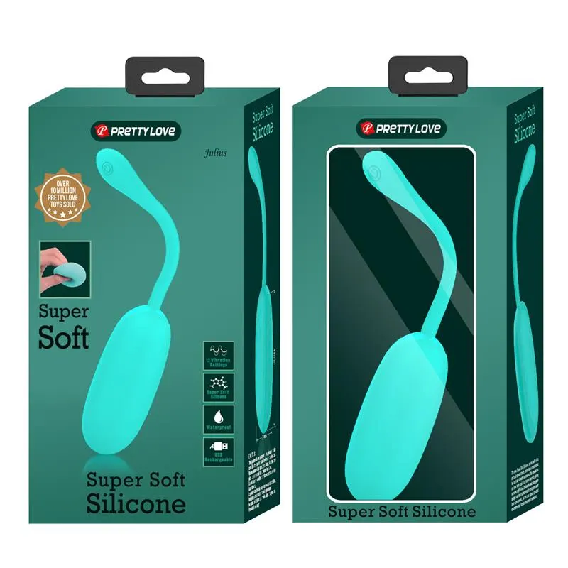 Julius Huevo Vibrador Verde · PRETTYLOVE · Huevos y Balas Vibradoras — Foto 11