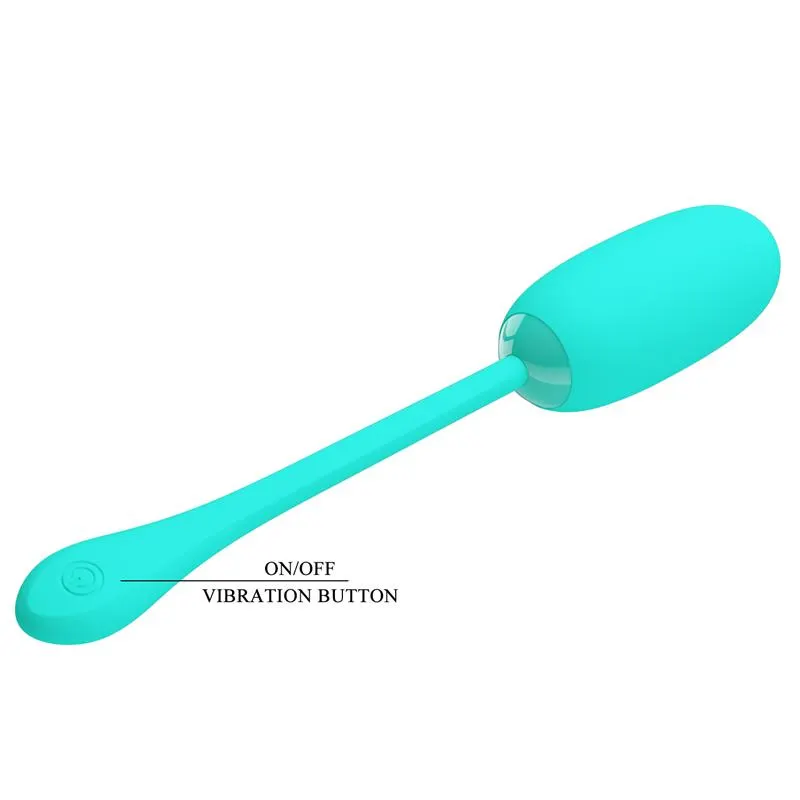 Julius Huevo Vibrador Verde · PRETTYLOVE · Huevos y Balas Vibradoras — Foto 8