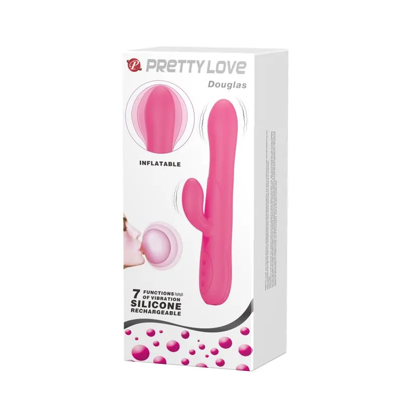 Vibrador Douglas Funcion Inflable · PRETTYLOVE · Vibradores — Foto 5