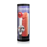 Clonador Dildo con Arnés Natural · CLONEBOY · Fundas y Extensiones para el Pene