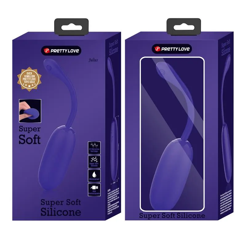 Julius Huevo Vibrador Violeta · PRETTYLOVE · Huevos y Balas Vibradoras — Foto 11