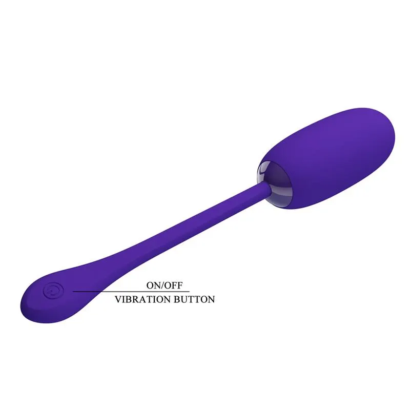 Julius Huevo Vibrador Violeta · PRETTYLOVE · Huevos y Balas Vibradoras — Foto 8