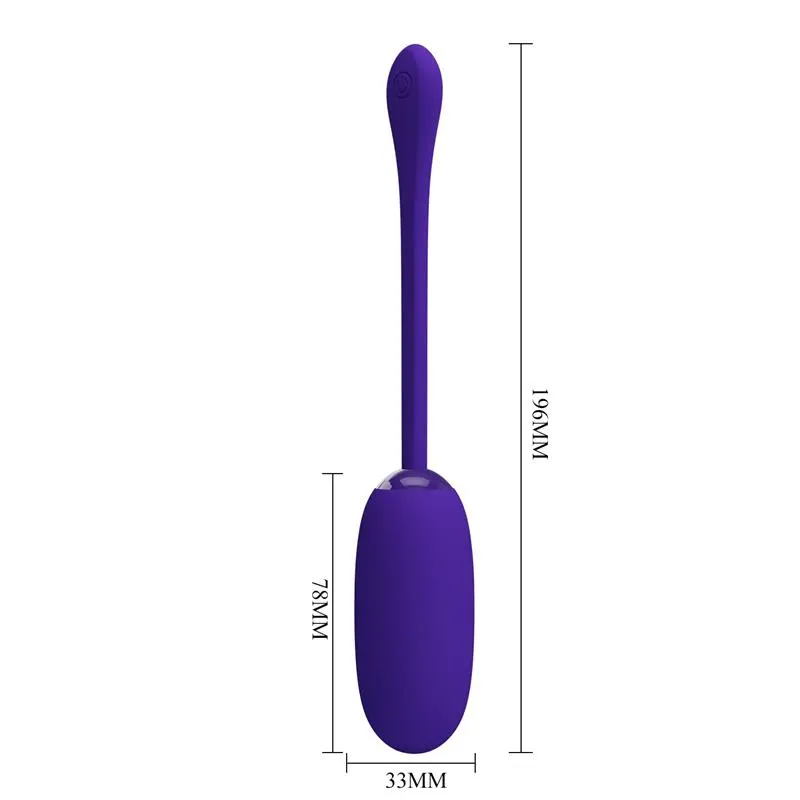 Julius Huevo Vibrador Violeta · PRETTYLOVE · Huevos y Balas Vibradoras — Foto 10